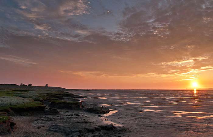 Wattenmeer (Waddenzee) in den Niederlanden